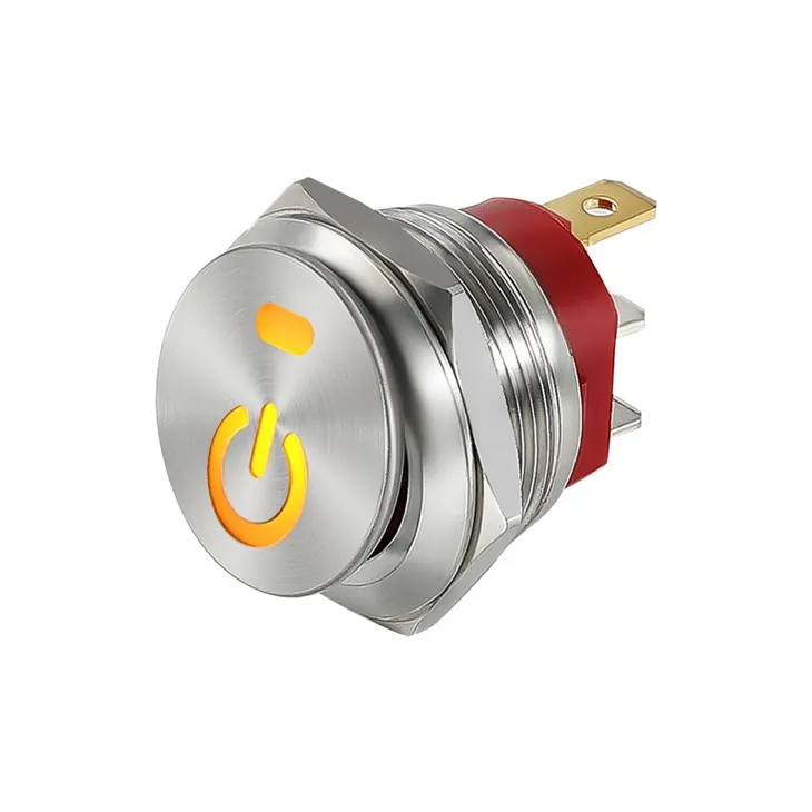 Metal Round Rocker Switch